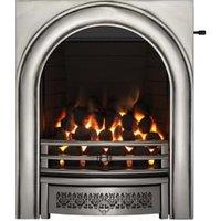 Focal Point Arch Chrome Full Depth Slide Control Gas Fire