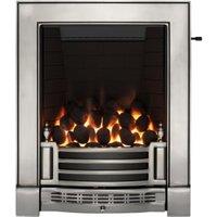 Focal Point Finsbury Chrome Full Depth Slide Control Gas Fire