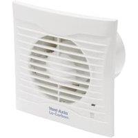 Vent-Axia 441624A Lo-Carbon Silhouette 100B Standard Extractor Fan