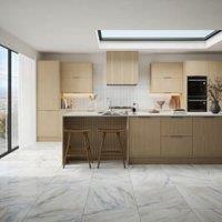 Wickes Soho Luna White Ceramic Interior Wall Tile - 300 X 100mm