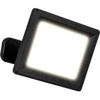 Luceco IP65 Black Floodlight with Ball Joint - 20W
