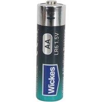 Wickes Super Alkaline AA Batteries - Pack of 8