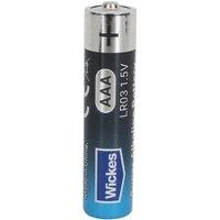 Wickes Super Alkaline AAA Batteries - Pack of 8