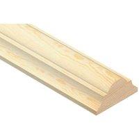 Wickes Pine Decorative Dado Rail - 20 x 41 x 2400mm