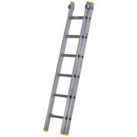 Werner Square Rung Double Extension Ladder - Max Height 2.95m