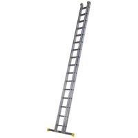 Werner Square Rung Double Extension Ladder - Max Height 8.33m