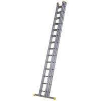 Werner Square Rung Triple Extension Ladder - Max Height 9.73m