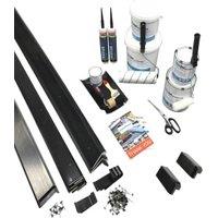 ClassicBond Garden Building Roof Kit with Anthracite Grey Trim - 3 x 4m