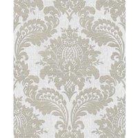Boutique Archive Damask Grey Wallpaper - 10m x 52cm