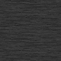 Superfresco Easy Serenity Plain Black Wallpaper - 10m x 52cm
