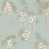 Superfresco Easy Wisteria Duck Egg Wallpaper - 10m x 52cm