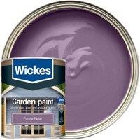 Wickes Garden Colour Matt Wood Treatment - Purple Petal - 1L