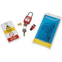 IDEAL Industries 44-925 Personal Lockout / Tagout Kit - Pack of 6