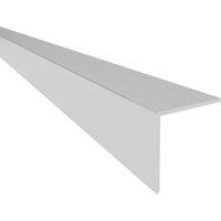 Rothley Chrome Aluminium Angle Profile - 15 x 15 x 1000mm