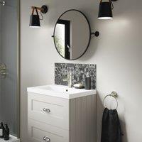 Mermaid Abruzzo Alloy Bathroom Splashback - 600 x 250mm