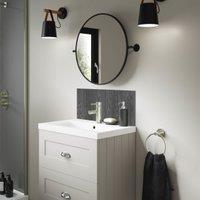 Mermaid Bomarzo Alloy Bathroom Splashback - 600 x 250mm