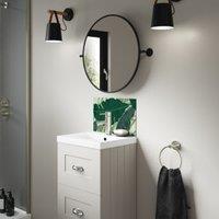 Mermaid Lush Bermuda Blue Alloy Bathroom Splashback - 400 x 250mm