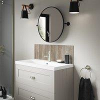 Mermaid Sovana Alloy Bathroom Splashback - 800 x 250mm