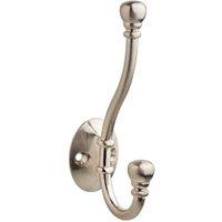 Wickes Ball End Hat & Coat Hook - Satin Nickel