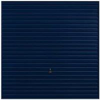 Garador Horizon Framed Canopy Garage Door - Steel Blue - 2134 x 1981mm