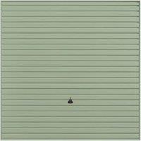 Garador Horizon Frameless Retractable Garage Door - Chartwell Green - 2438 x 2136mm
