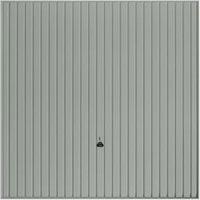 Garador Carlton Vertical Framed Canopy Garage Door - Agate Grey - 2134 x 2136mm