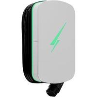 Hypervolt Home 3 Pro 7kW UltraWhite 5m Tethered Lead Smart & Solar EV Charger - OVO Charge Anytime Compatible & Works with Octopus
