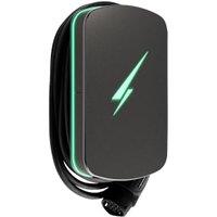 Hypervolt Home 3 Pro 7kW Space Grey 10m Tethered Lead Smart & Solar EV Charger - OVO Charge Anytime Compatible & Works with Octopus