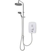Triton Asta DuElec 10.5kW Electric Shower - White