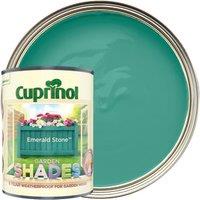 Cuprinol Garden Shades Matt Wood Treatment - Emerald Stone - 1L