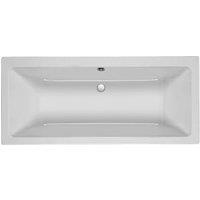 Carron Quantum Double Ended No Tap Hole Bath with Front Bath Panel - 1700 x 750mm