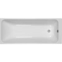 Carron Profile Single Ended No Tap Hole Carronite Bath with Front Bath Panel - 1700 x 750mm