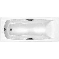Carron Imperial Single Ended No Tap Hole Twin Grip Bath with Front Bath Panel - 1675 x 700mm