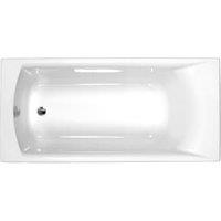 Carron Delta Single Ended No Tap Hole Bath with Front Bath Panel - 1675 x 700mm