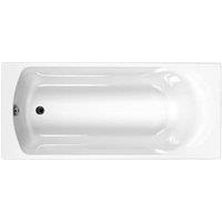 Carron Arc Single Ended No Tap Hole Carronite Bath with Front Bath Panel - 1700 x 700mm