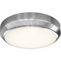 4Lite IP65 LED Surface 13W Wall / Ceiling Light - Chrome CCT