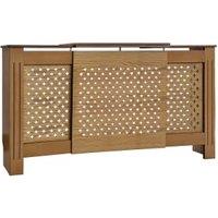 Wickes Derwent Oak Adjustable Radiator Cover - 2000mm