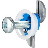 Gripit Stud Wall Blue Anchor Plasterboard Fixings - 25mm - Pack of 8