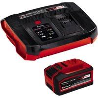 Einhell Power X-Change 18V 4.0-6.0Ah Li-ion Battery Starter Kit with 6A Boostcharger