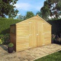 Mercia 5 x 10ft Overlap Apex Shed with Assembly