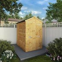 Mercia 6 x 4ft Shiplap Windowless Apex Shed with Assembly
