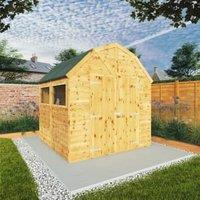 Mercia 8 x 8ft Premium Shiplap Dutch Barn with Assembly