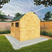 Mercia 10 x 8ft Premium Shiplap Dutch Barn with Assembly