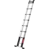 Telesteps Prime Line 3.5m Aluminium Telescopic Ladder with Stabiliser Bar - Max Height 4.3m