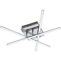 Eglo Lasana 1 LED Contemporary Wall & Ceiling Light - Chrome