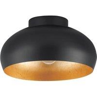 Eglo Mogano 2 Ceiling Light - Black / Gold