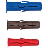 Rawlplug UNO Universal Contract Wall Plug Multi Pack - Pack of 272