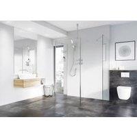 Roman Haven Select Chrome Low Level Ceiling Square Brace Kit Brace Kit