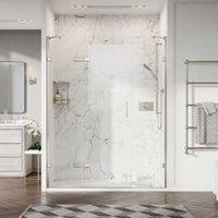 Roman Liberty 8mm Chrome 2 In-line Panels Only for Recess Fitting - 515mm