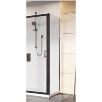Roman Innov8 8mm Black Side Panel Only for Sliding Door - 800mm